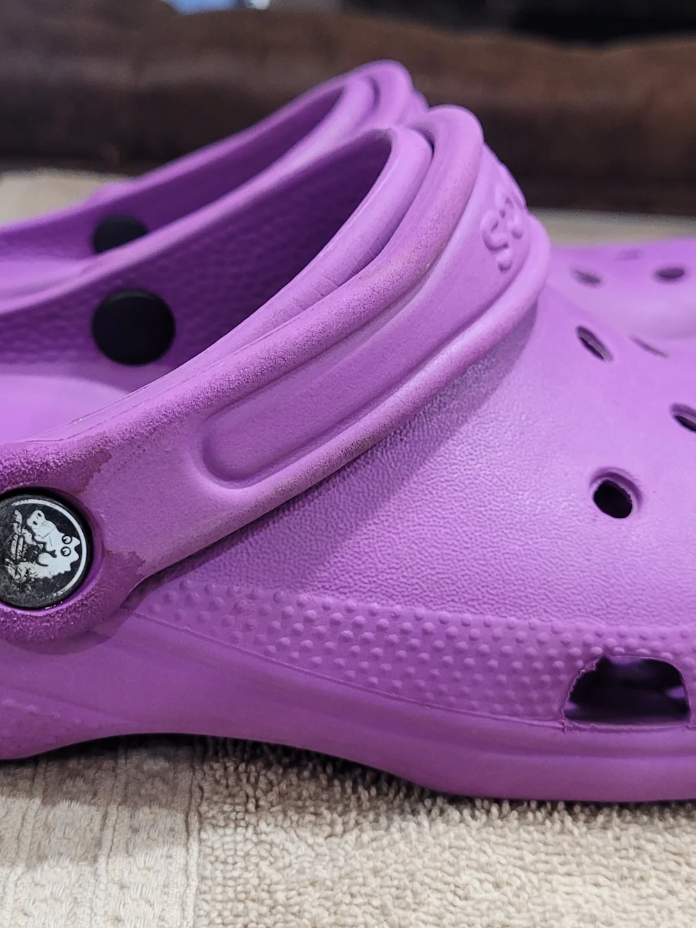 Crocs Junior Size 5 Classic Clog - Purple